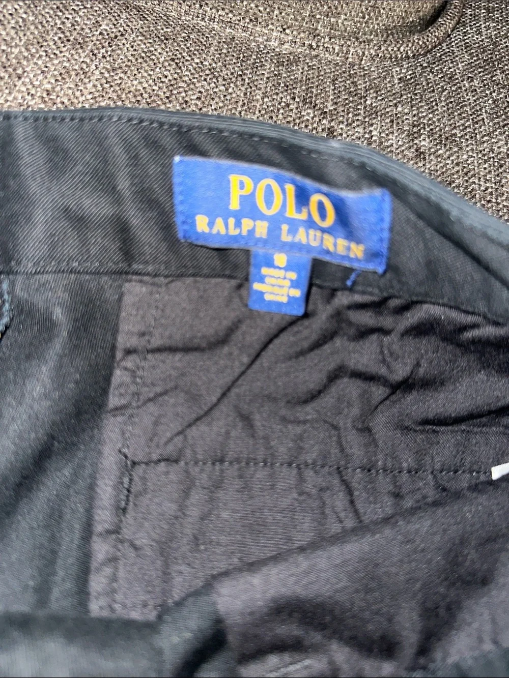 Polo by Ralph Lauren Black Kids Chino Pants - Classic Fit